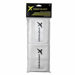 Drop Shot Long Wristband White